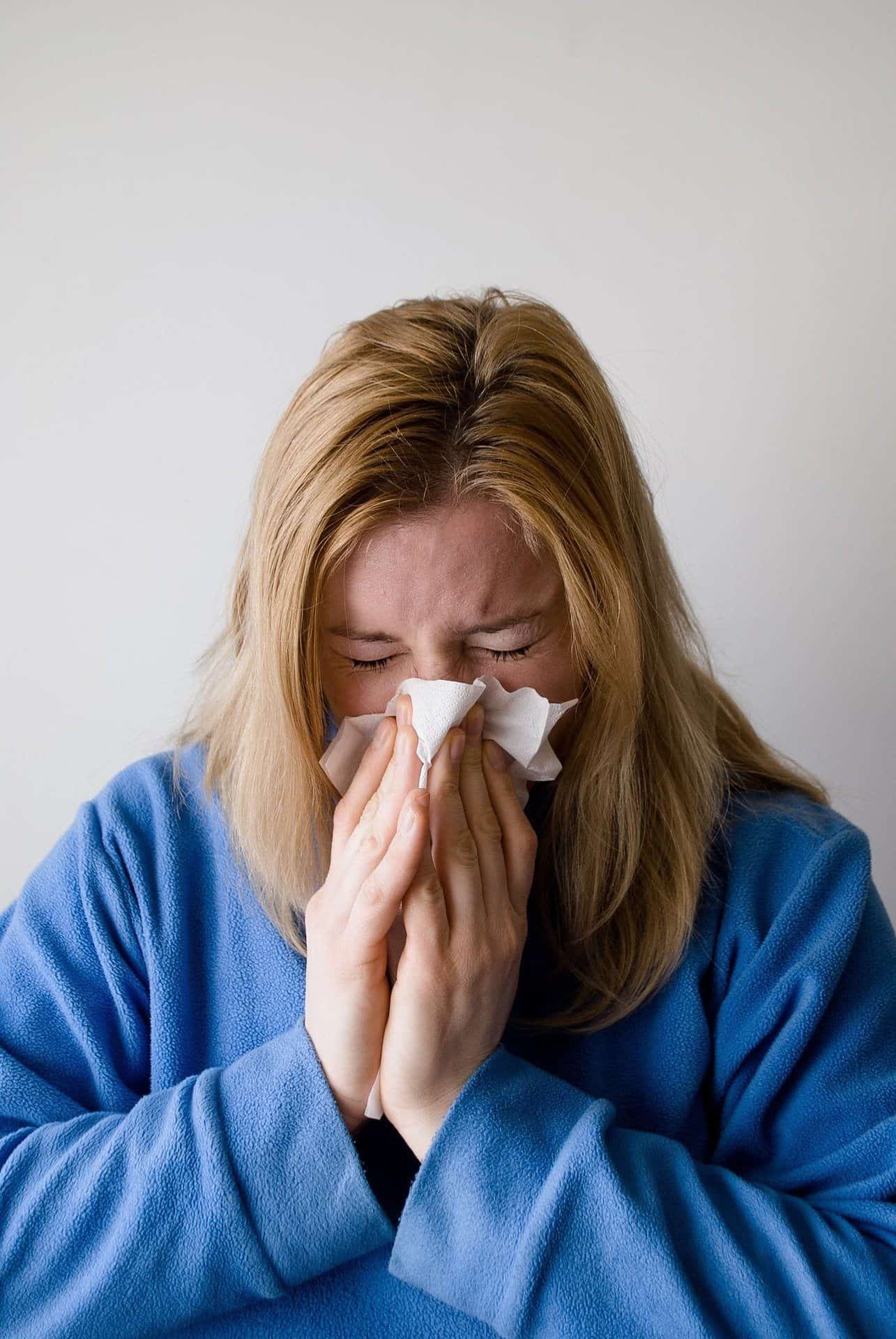 sick woman