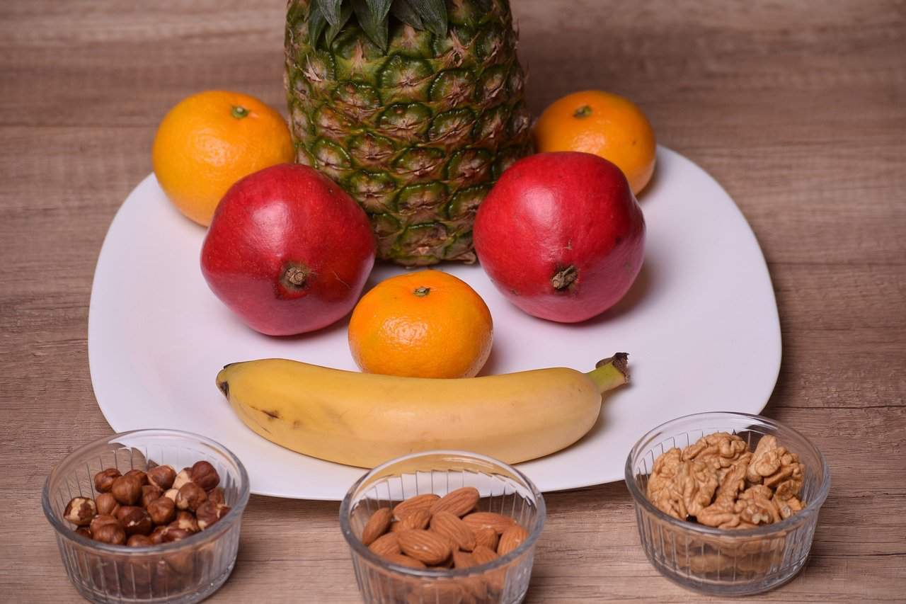bananas and nuts